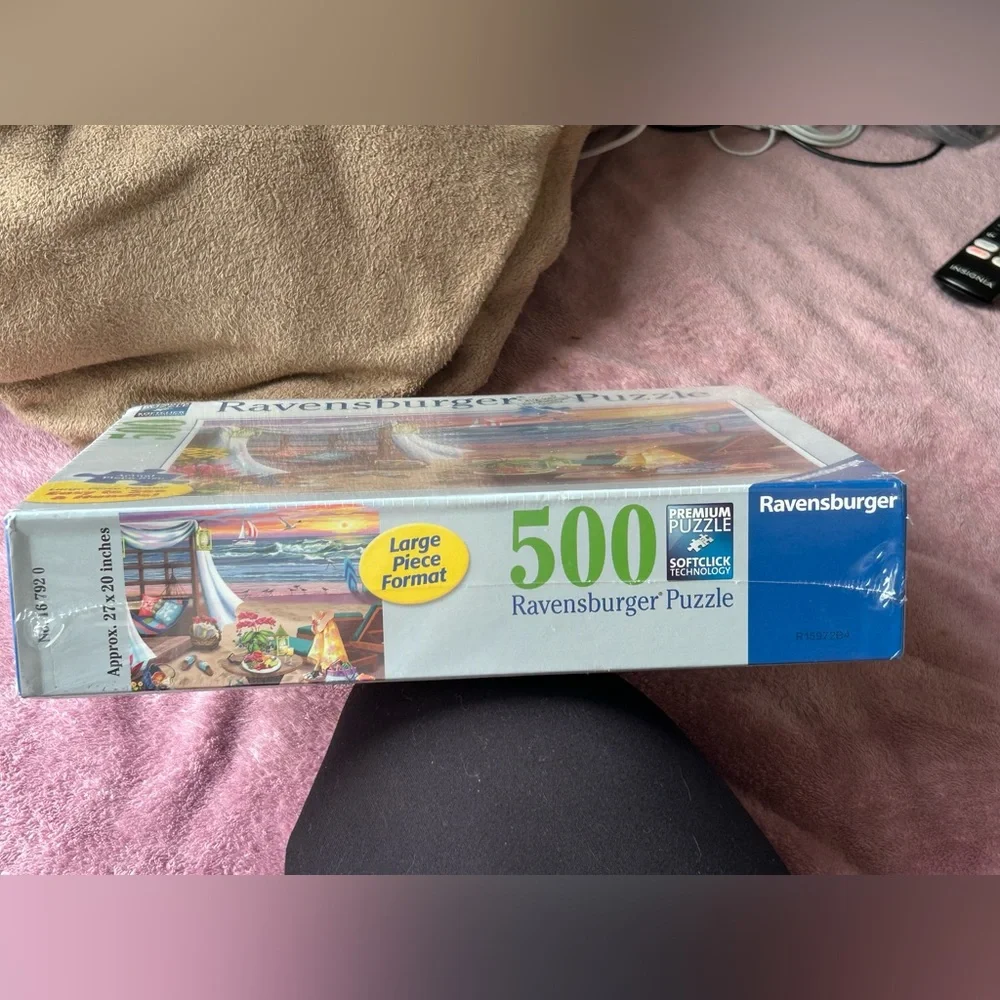 Ravensburger Premium Puzzle with Blue and Yellow Accents